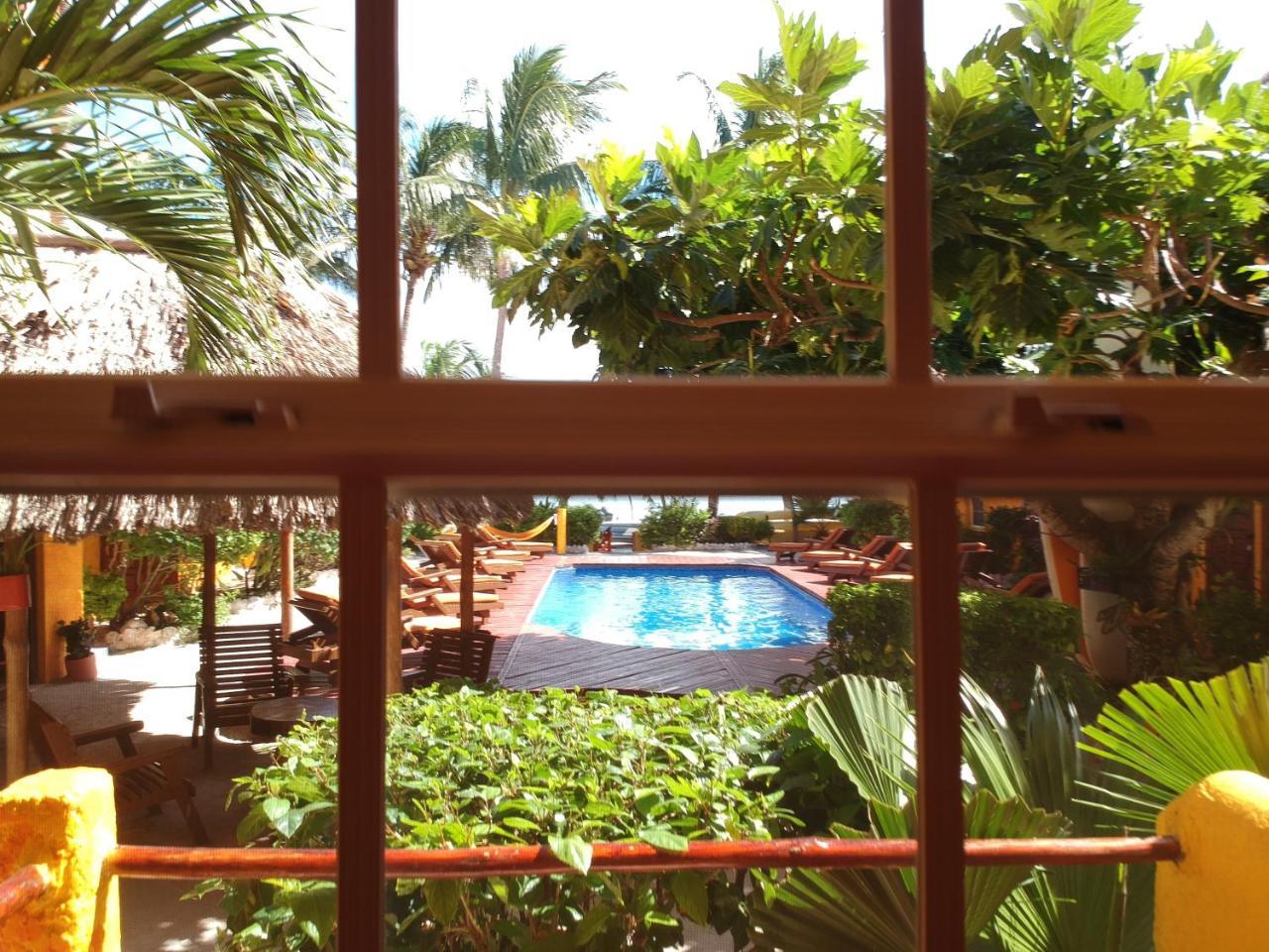 Seaside Cabanas Hotel Caye Corker Eksteriør bilde