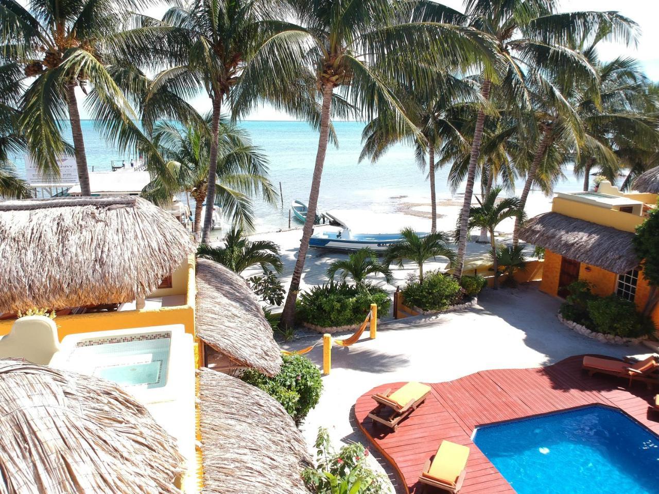 Seaside Cabanas Hotel Caye Corker Eksteriør bilde