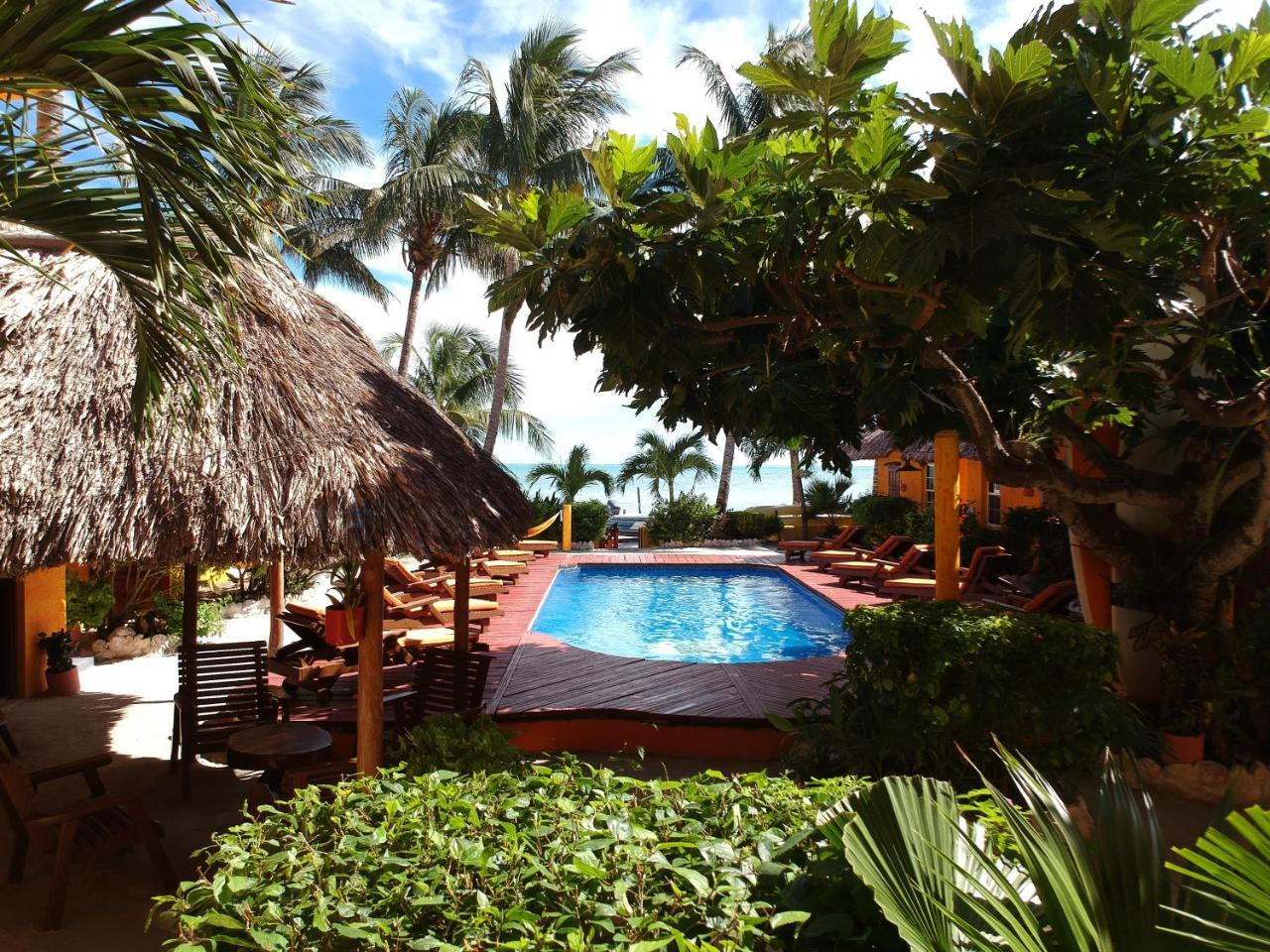 Seaside Cabanas Hotel Caye Corker Eksteriør bilde