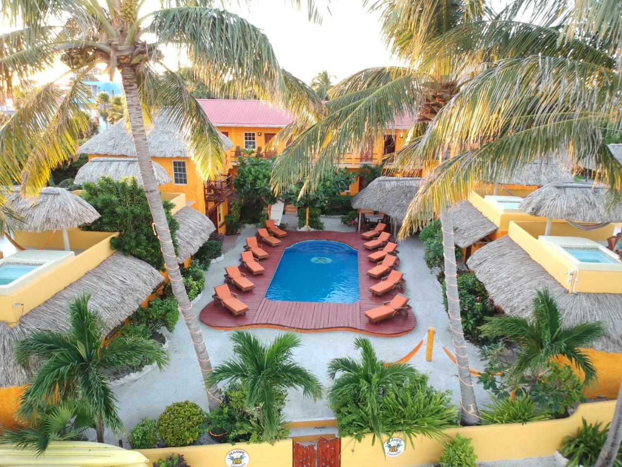 Seaside Cabanas Hotel Caye Corker Eksteriør bilde