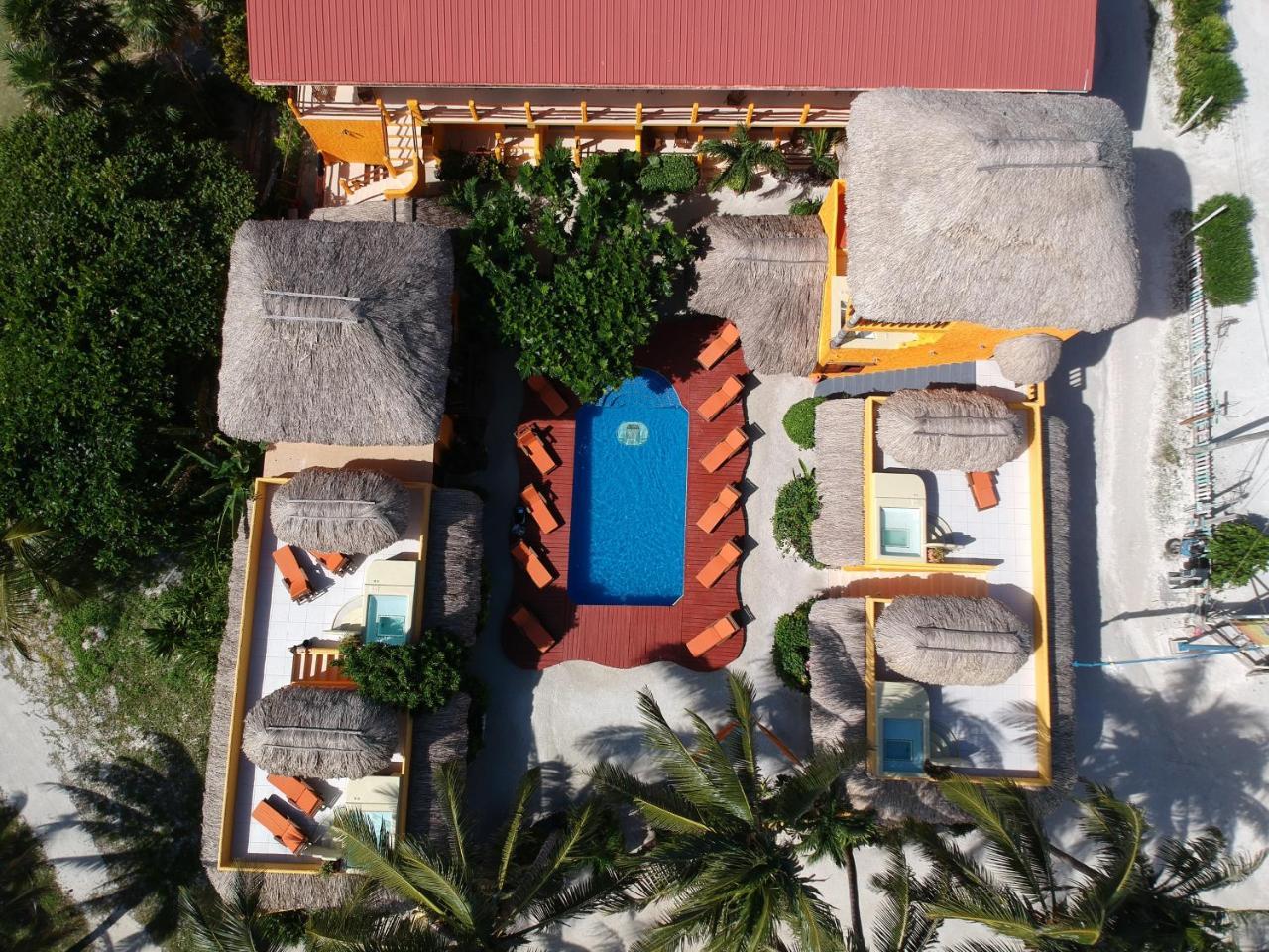 Seaside Cabanas Hotel Caye Corker Eksteriør bilde